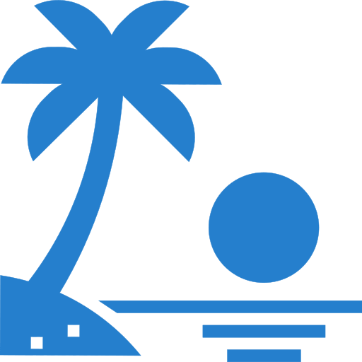 Icône plage