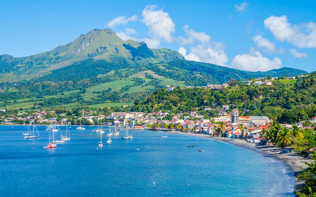 La montagne pelée saint pierre martinique