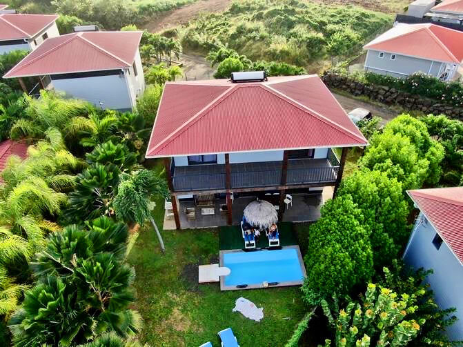 Les villas du village de la pointe en Martinique pour des vacances en famille